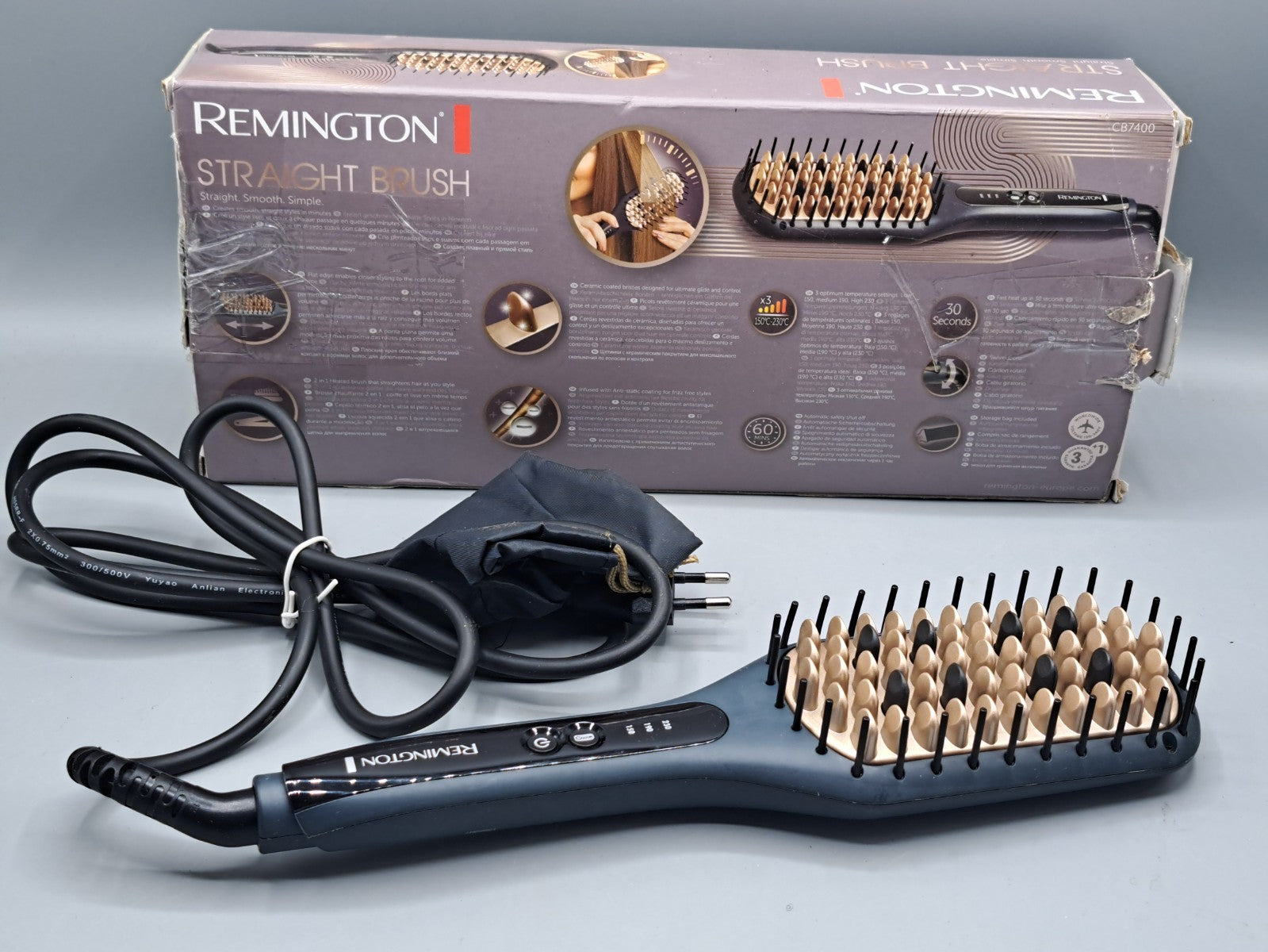 Remington Glättbürste Straight Brush CB 7400